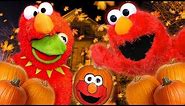 Kermit the Frog TRICKS Elmo With Elmo Costume On Halloween!