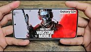 COD Warzone Mobile (High Graphics 60FPS) | Samsung Galaxy S24
