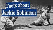Jackie Robinson - First Black Baseball Player - For Kids
