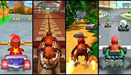 Evolution of Diddy Kong in Racing Games (1997-2022)