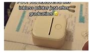 Mini Pocket Printer, New Upgrade Fast Printing Portable Mini Thermal Printer, Wireless Bluetooth Photo Printer Portable Sticker Printer DIY Scrapbook (Pink+Printing Paper *4)