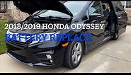 How to replace a battery on a Honda odyssey 2018 / 2019 full video instructions ￼