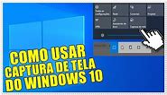 Como Ativar e Usar a Ferramenta Captura de Tela Do Sistema Windows 10 Todas As Versões