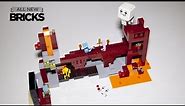 Lego Minecraft 21122 The Nether Fortress Speed Build