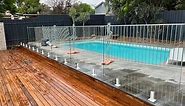 How to install frameless glass pool fencing using the core drill spigot method - Outback Fencing