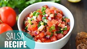 How to Make Salsa | Easy Homemade Salsa Recipe