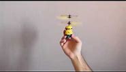 Flying MINION Helicopter With Hand Sensor