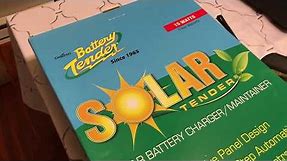 Deltran Battery Tender Solar Panel Testing and Review.