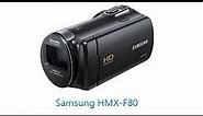 Review: Samsung HMX F80 Camcorder
