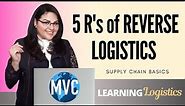 5 R's of Reverse Logistics (SUPPLY CHAIN BASICS)