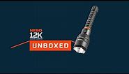 NEBO Unboxed: 12k - 12,000 Lumen USB-C Rechargeable Flashlight with Power Bank