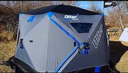 2022 Otter THERMAL Vortex Hub Resort / 6-7 Man INSANE Ice Shelter REVIEW / BEST Ice Tent!!