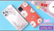 Two amazing Mobile Cover painting with nail polish / wonderful DIY Crafts for your phone