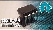 Arduino Tutorial – ATtiny85 explained in 4 minutes!
