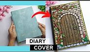 Decorate diary / notebook covers at home 😱 | Diary decoration idea | art and craft ideas