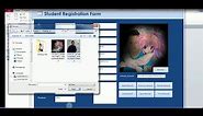 Adding Browse Button and Image Control in MS ACCESS Windows Form