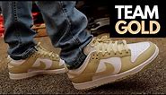 Nike Dunk Low Team Gold Unboxing + On Feet!