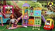 Bebés LOL Surprise y Mama Barbie Se Van al Parque a Jugar