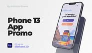 Phone App Promo - Phone 13 Mockup