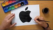 How to draw the Apple logo 2022