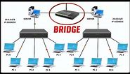 WHAT IS BRIDGE IN NETWORKING| Features of Bridge in computer network with live example | 2017