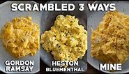 Perfect Scrambled Eggs Gordon Ramsay and Heston Blumenthal