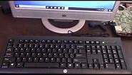 HP K1500 USB Keyboard (Full size desktop keyboard)