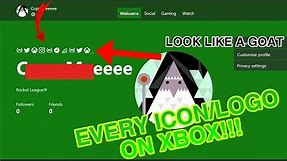 HOW TO GET EVERY ICON/LOGO ON YOUR XBOX PROFILE! Verified Logo, Twitter Logo, etc... Every logo!!