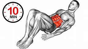 10 Minute Ab Workout - Train Abs at Home