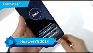 Formatear Huawei Y5 2018
