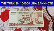 Turkey 100000 Lira Banknote - Currency Universe Shorts
