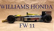 Williams Honda FW11 - Nelson Piquet 1986 - Tamiya - 1:20