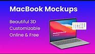 Create Beautiful MacBook Mockups in 60 Seconds - Online & Free