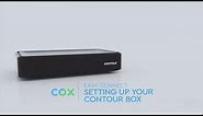 Setting up your Cox Contour 2 TV box