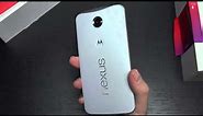 Motorola Nexus 6 Unboxing