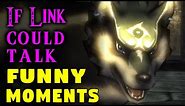 If Link Could Talk in Twilight Princess - Funny Moments