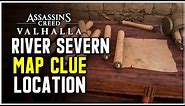 Assassin's Creed Valhalla - River Severn: Map Clue Location (River Raids)