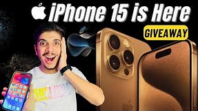iPhone 15 Series Launched- Giveaway - Apple Watch 9 - Apple Event