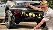 Ford Ranger Build – New Wheels & Bumper