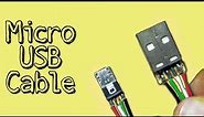 Build Micro usb cable at Home (Mini Cable)