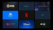 Streaming Service Originals Logo (Amazon/Netflix/Disney+/Paramount+/HBO Max/AMC/Hulu etc)