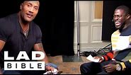 @LADbible: Roles Reversed -Dwayne The Rock Johnson Impersonates Kevin Hart