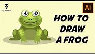 How to Draw a Cartoon Frog in Adobe Illustrator