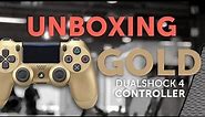 PS4 Controller Gold UNBOXING