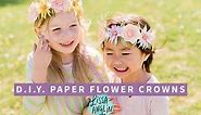 Making a Paper Flower Crown with the Cricut Joy