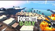 Fortnite WW2 D-Day creative Map - Funny Moments
