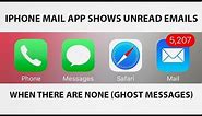 How-To Fix iPhone iOS Mail App Showing Unread Emails When There Aren't Any (Ghost Messages)