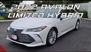 2022 Toyota Avalon Hybrid Limited Overview