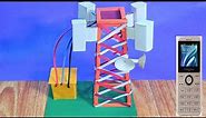 How to make mini mobile tower with paper and easy mobile tower ||@Mybest_art