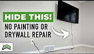 How To Hide TV Power Cord And Cables | Easy Way To Move An Outlet